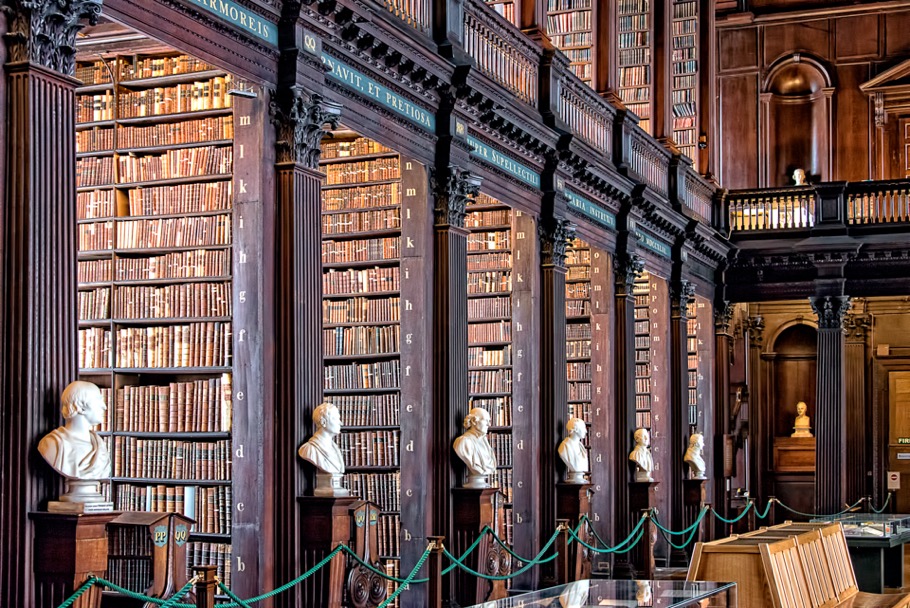 Long Room, Trinity College Library, Dublin